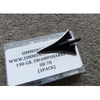 Lames Simmons Swampshark (pack de 3)