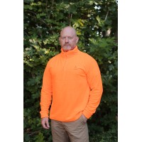 Sweat polaire Orange fluo