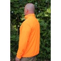 Sweat polaire Orange fluo