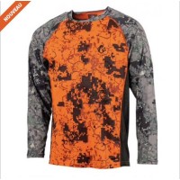 Tshirt manches longues Stretch Digital Orange