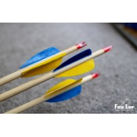 Flèche bois enfant EK Archery (pack de 3)