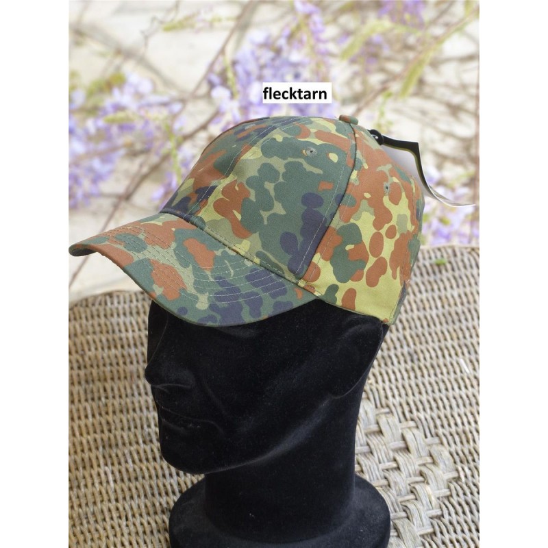 Casquette camo Flecktarn