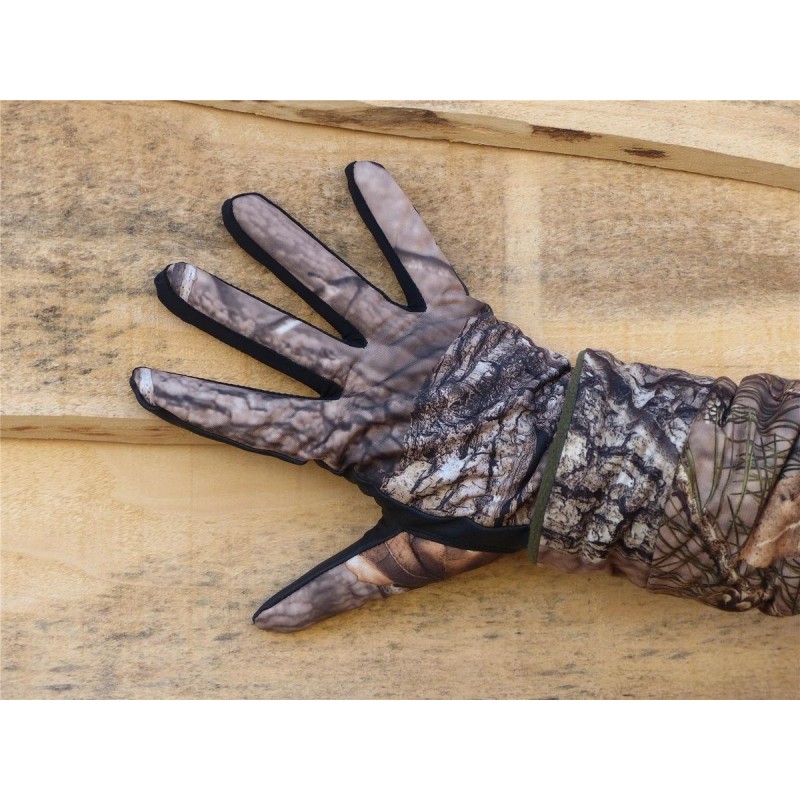 Gants softshell camouflage 3DX