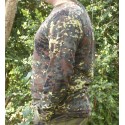 T-Shirt camo Flecktarn manches longues