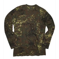 T-Shirt camo Flecktarn manches longues