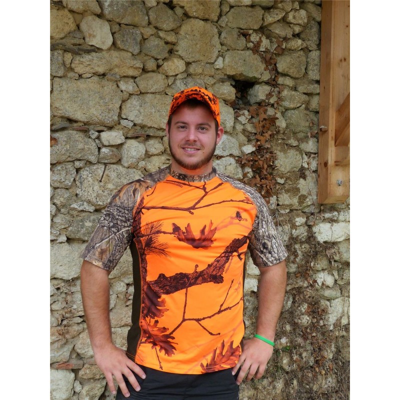 Tshirt camo orange