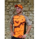 Tshirt camo orange