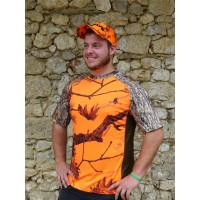 Tshirt camo orange