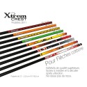 Cresting Xtrem-Crest (pour flèches carbone) x 12